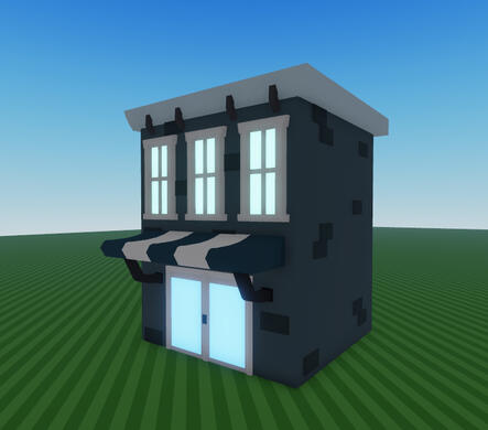 Blue Building